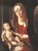 Albrecht Durer The Virgin before an archway oil painting reproduction
